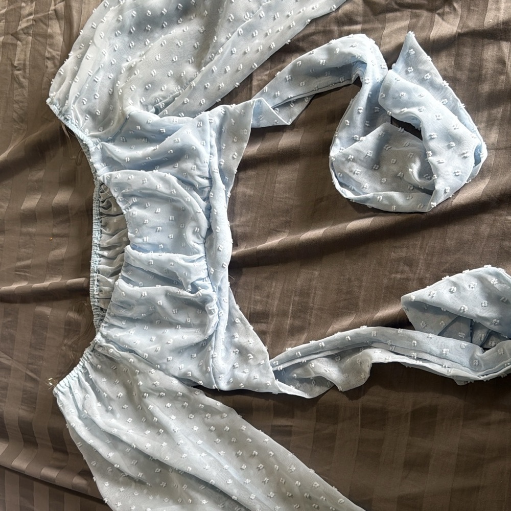 Light Blue Women's Intimate Top